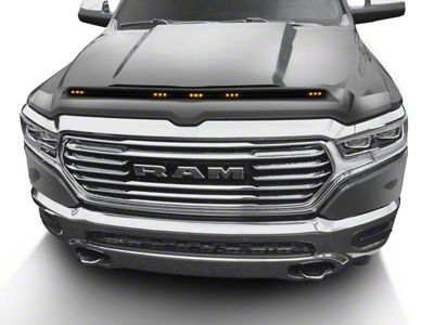 Aeroskin LightShield Color-Match Hood Protector; Granite Crystal Metallic (19-23 RAM 1500, Excluding Rebel & TRX)