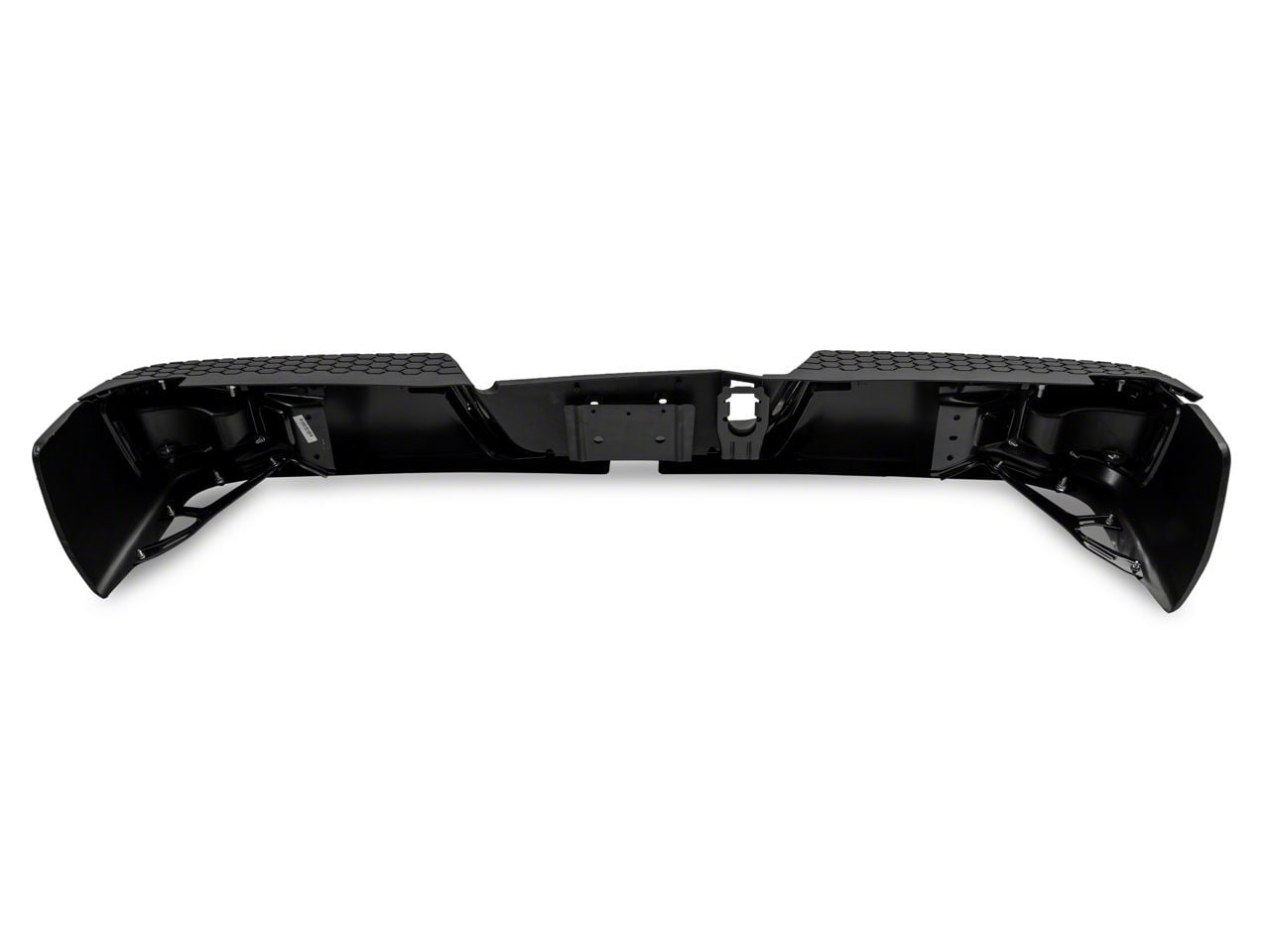 RAM 1500 Corner Step Style Steel Rear Bumper; Not Pre-Drilled for ...