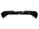 Corner Step Style Steel Rear Bumper; Not Pre-Drilled for Backup Sensors; Black (09-18 RAM 1500 w/o Factory Dual Exhaust)