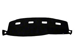 Custom Fit Dash Cover; Sedona Suede Black (03-05 RAM 1500)