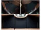 Custom Fit Front and Rear Floor Liners; Black (19-24 RAM 1500 Crew Cab)