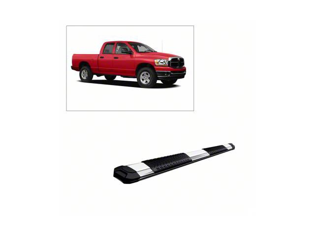 Cutlass Running Boards; Stainless Steel (02-08 RAM 1500 Quad Cab)