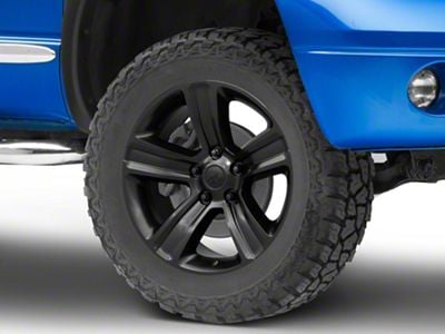 DG65 Gloss Black 5-Lug Wheel; 20x9; 19mm Offset (02-08 RAM 1500, Excluding Mega Cab)