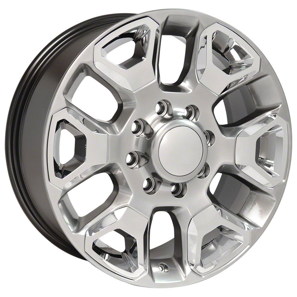RAM 1500 DG66 Hyper Silver 8-Lug Wheel; 20x8; 54.65mm Offset (06