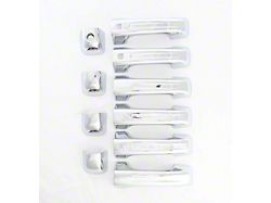 Door Handle Covers; Chrome (19-25 RAM 1500 Crew Cab)