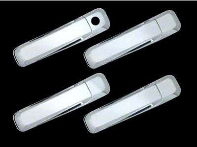 Door Handle Covers; Chrome (09-18 RAM 1500 Quad Cab, Crew Cab)