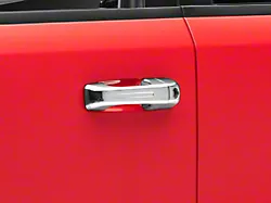Door Handle Covers with Smart Key Opening; Chrome (19-24 RAM 1500)