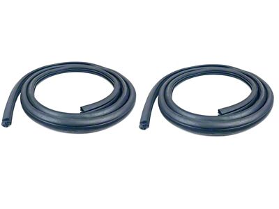 Door Seal Kit on Body; Rear; Driver and Passenger Side (09-18 RAM 1500 Quad Cab)