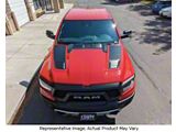 Dual Hood Stripes; Gloss Black (19-25 RAM 1500 Rebel)