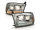Dual Switchback Projector Headlights; Chrome Housing; Clear Lens (09-18 RAM 1500)