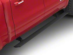 Go Rhino E-BOARD E1 Electric Running Boards with 4 Brackets; Protective Bedliner Coating (19-26 RAM 1500 Crew Cab)