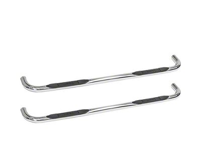 E-Series 3-Inch Nerf Side Step Bars; Stainless Steel (19-25 RAM 1500 Quad Cab)