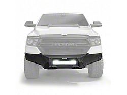 Go Rhino Element Front Bumper with Power Actuated Hide-Away Light Bar Mount; Textured Black (19-24 RAM 1500, Excluding Limited, Rebel & TRX)