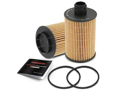 Engine Oil Filter; Pair (14-18 3.0L EcoDiesel RAM 1500)
