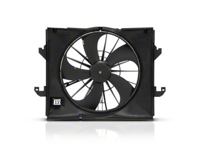 Engine Radiator Cooling Fan Assembly with Shroud (09-13 3.7L RAM 1500)