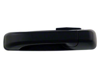 Replacement Exterior Door Handle; Black; Rear Driver Side (09-12 RAM 1500 Crew Cab)