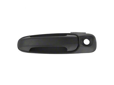 Exterior Door Handle; Front Driver Side; Textured Black (02-08 RAM 1500)