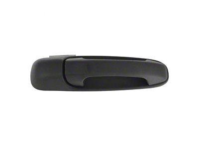 Exterior Door Handle; Front Passenger Side; Textured Black (02-08 RAM 1500)