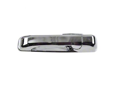 Exterior Door Handle; Rear Driver Side; Chrome (09-18 RAM 1500 Crew Cab)