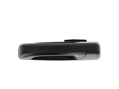 Exterior Door Handle; Rear Driver Side; Paint to Match Black (09-18 RAM 1500 Crew Cab)