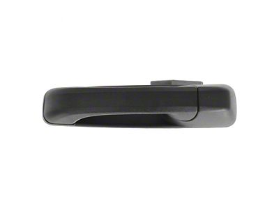 Exterior Door Handle; Rear Driver Side; Textured Black (09-18 RAM 1500 Crew Cab)