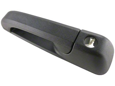 Exterior Door Handle; Textured Black; Front Driver Side (09-18 RAM 1500)