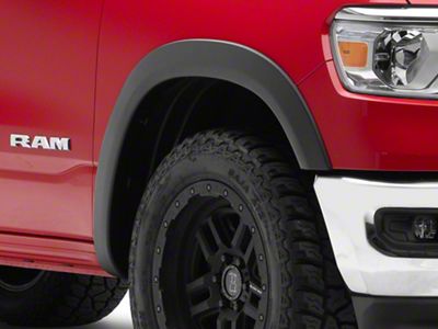 Factory Style Fender Flares; Textured Matte Black (19-24 RAM 1500, Excluding Rebel & TRX)