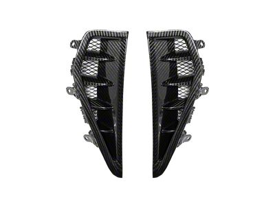Factory Style Fender Vents; Carbon Fiber (21-24 RAM 1500 TRX)