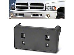 Factory Style Front License Plate Bracket (02-08 RAM 1500 w/ Factory Chrome Steel Bumper)