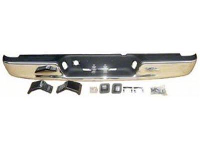 Replacement Factory Style Rear Bumper; Chrome (04-08 RAM 1500)