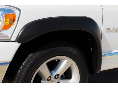 Elite Series Extra Wide Style Fender Flares; Front and Rear; Textured Black (02-08 RAM 1500)