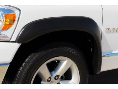 Elite Series Extra Wide Style Fender Flares; Front; Textured Black (02-08 RAM 1500)
