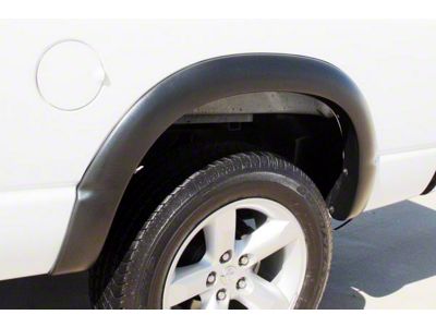 Elite Series Sport Style Fender Flares; Rear; Textured Black (02-08 RAM 1500)