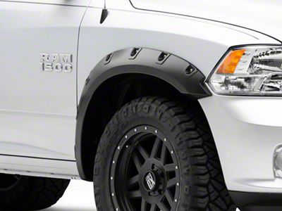 Fender Flares; Matte Black (09-18 RAM 1500, Excluding R/T & Rebel)