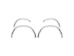 Fender Trim; Stainless Steel (09-13 RAM 1500 Quad Cab, Crew Cab)