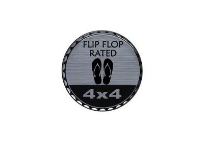 Flip Flop Rated Badge (Universal; Some Adaptation May Be Required)