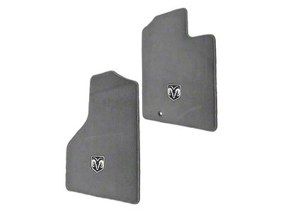 Front Floor Mats; Slate Gray (06-08 RAM 1500)