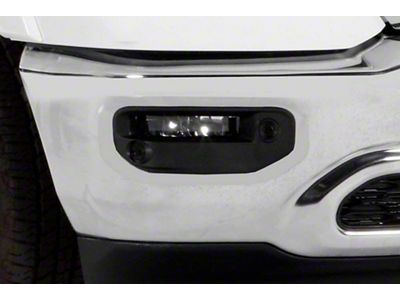 Fog Light Covers; Clear (19-24 RAM 1500 Laramie, Laramie Longhorn, Limited)