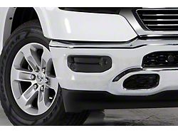 Fog Light Covers; Smoked (19-24 RAM 1500 Laramie, Laramie Longhorn, Limited)