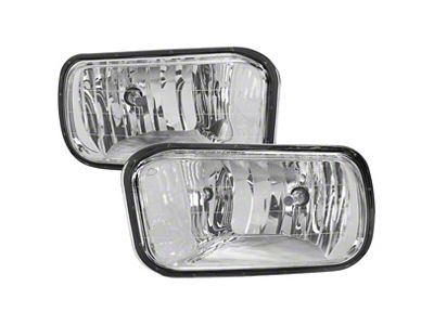 Fog light Kit; Clear Lens; H10-Bulb (09-12 RAM 1500)