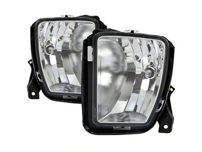 Fog Light Kit; Clear Lens; Chrome (13-18 RAM 1500)