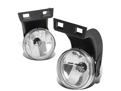 Fog Lights; Clear (94-98 RAM 1500)