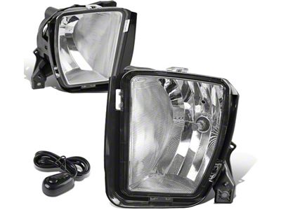 Fog Lights; Clear (13-18 RAM 1500, Excluding Rebel)