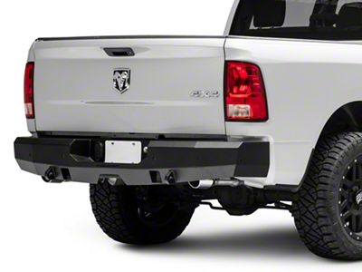 Fortis Rear Bumper; Textured Black (09-18 RAM 1500)