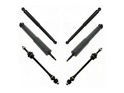 Front and Rear Shocks with Front Sway Bar Links (02-05 4WD RAM 1500)