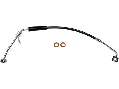 Front Brake Hydraulic Hose; Driver Side (02-05 RAM 1500 w/ 2-Wheel ABS)