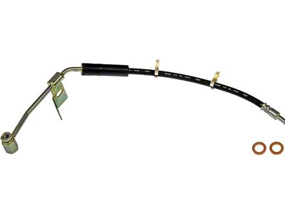 Front Brake Hydraulic Hose; Driver Side (04-05 5.7L RAM 1500 w/ 2-Wheel ABS)