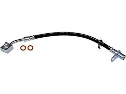 Front Brake Hydraulic Hose; Driver Side (06-07 RAM 1500 w/ 2-Wheel ABS; 08-18 4WD RAM 1500; 13-18 2WD RAM 1500 w/ Load Leveling Suspension)