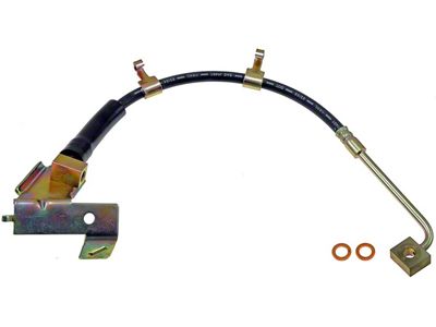 Front Brake Hydraulic Hose; Passenger Side (02-05 RAM 1500 w/ 4-Wheel ABS, Excluding SRT-10)