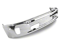 Replacement Front Bumper; Chrome (13-18 RAM 1500, Excluding Sport & Rebel)